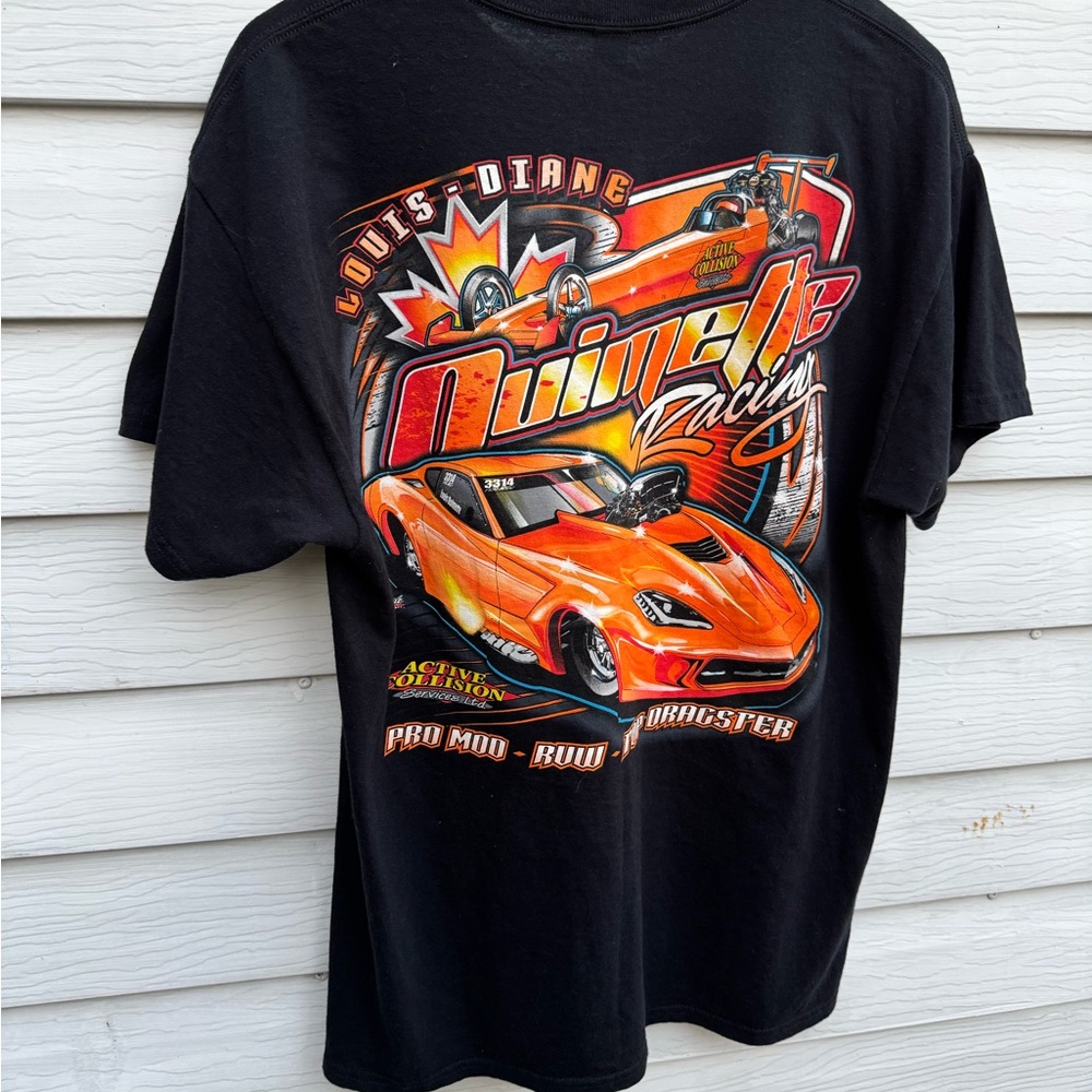 Pro Mod Racing T-Shirt / Large / Louis Diane / Ouimette Racing - Picture 3 of 7